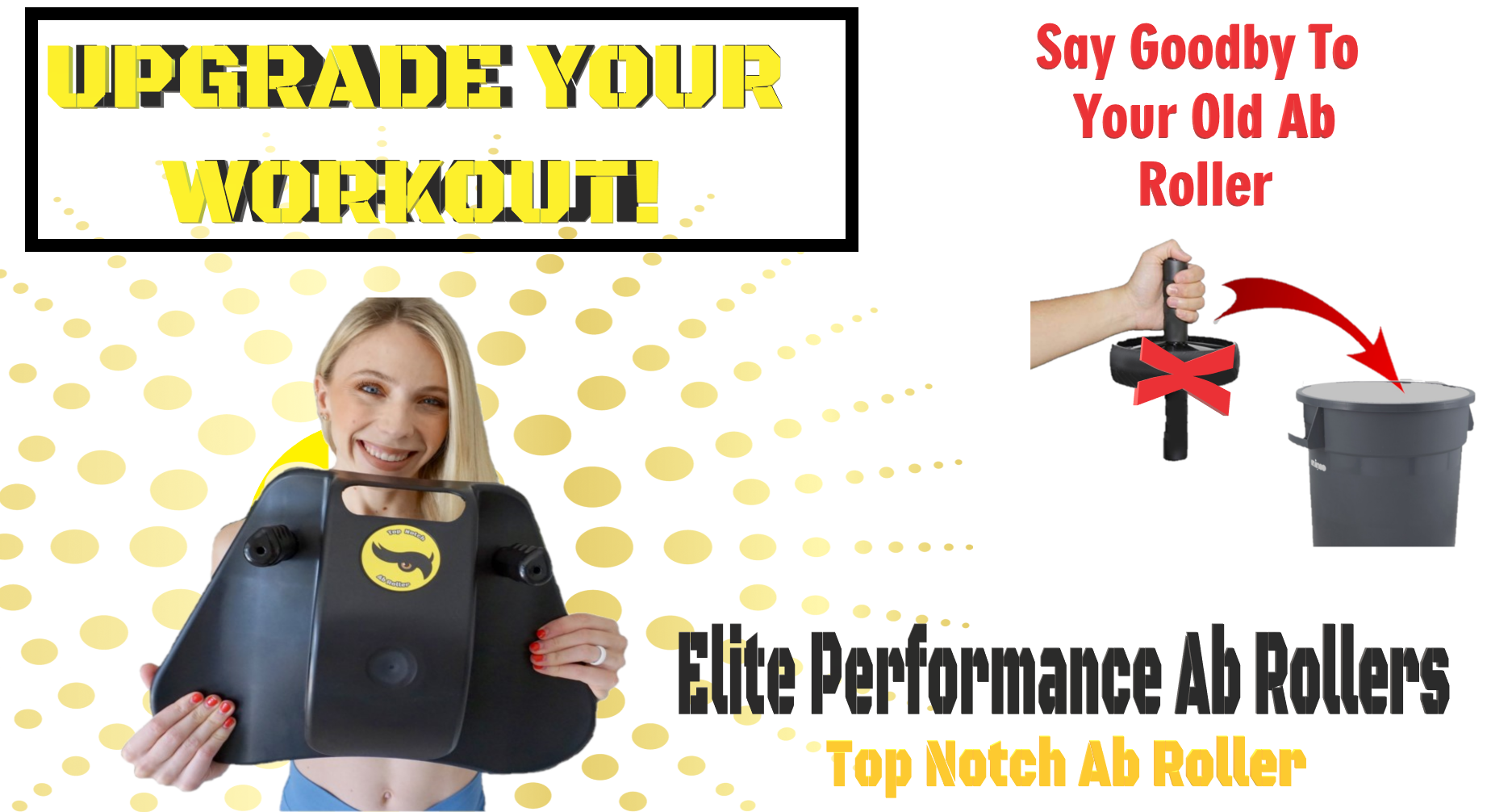 Top Notch Ab Roller by Mad Owl Fitness Elite Performance Ab Rollers