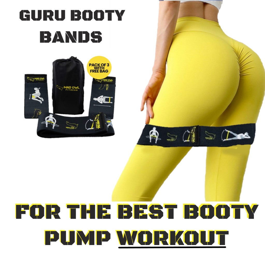 BOOTY BAND BURNER 🍑 Full workout is up on : MadFit! I LOVE adding  banded exercises to my glute workouts. Wether that be 👉�